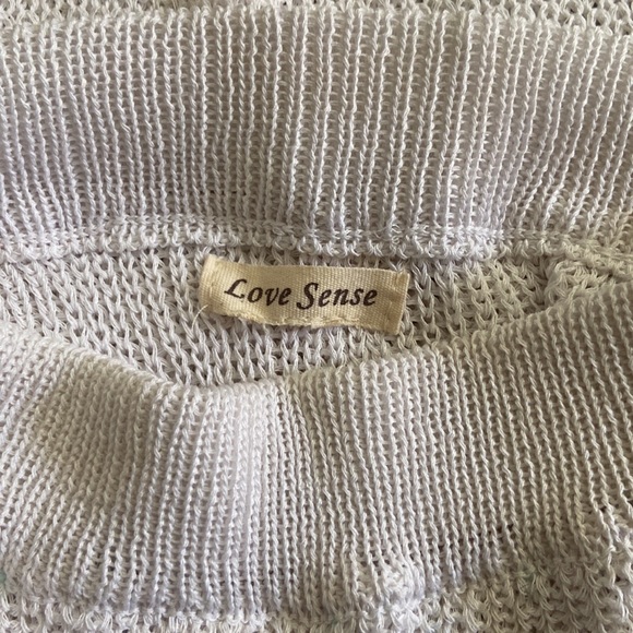 Crochet swim coverup with tie sides - Picture 3 of 3